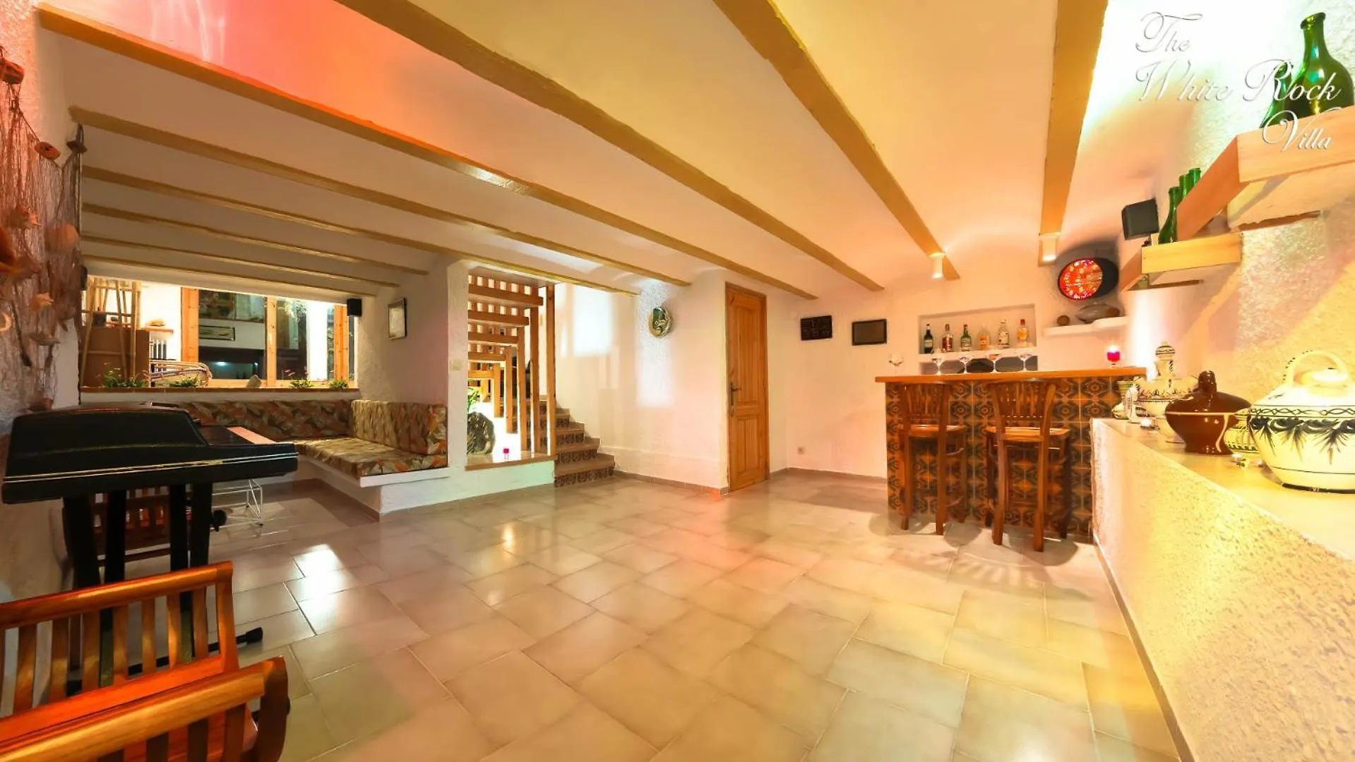 White Rock Villa With Breathtaking Views And Pool Colera Spain
